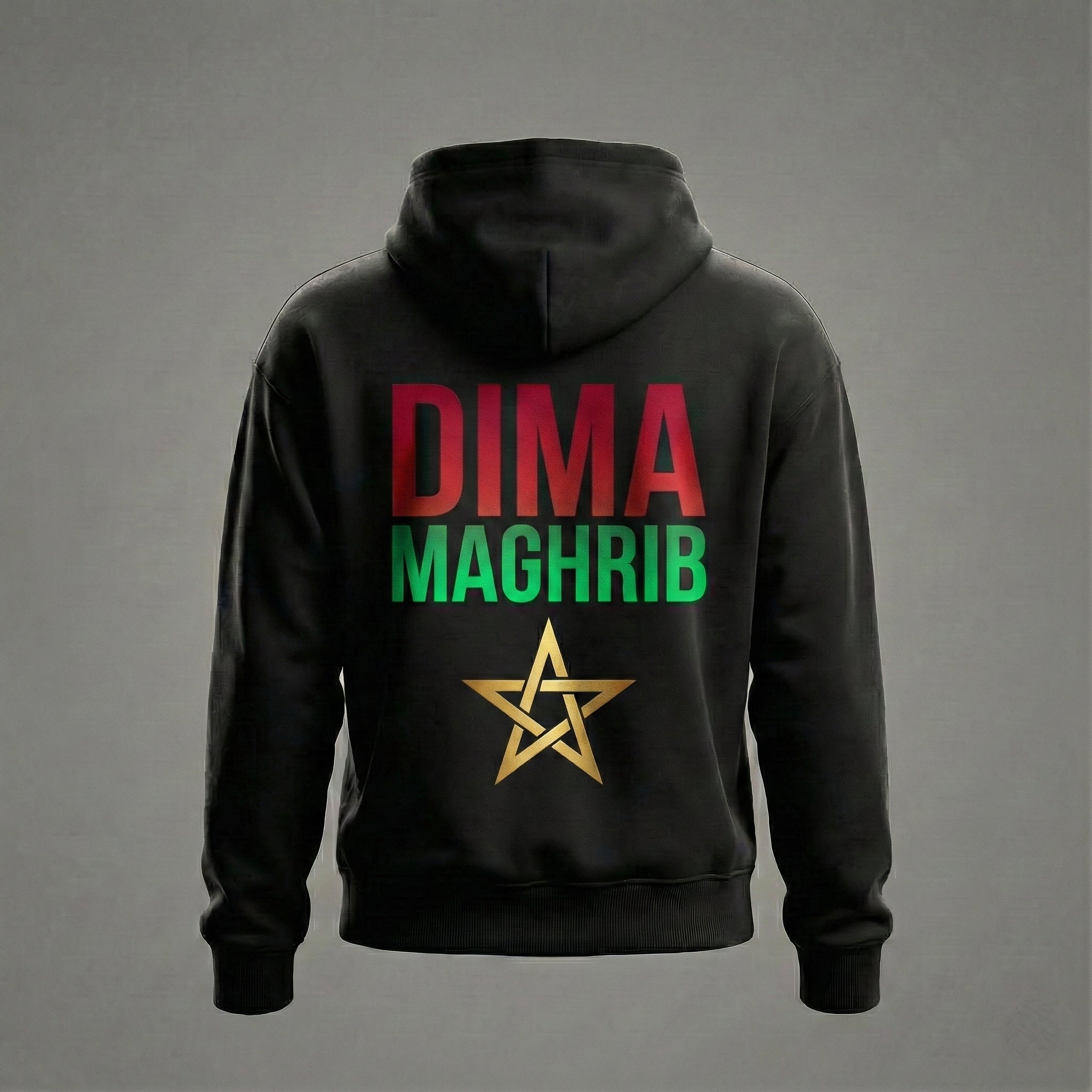 The "Always Morocco" Hoodie (320GSM) – Dima Maghrib Edition