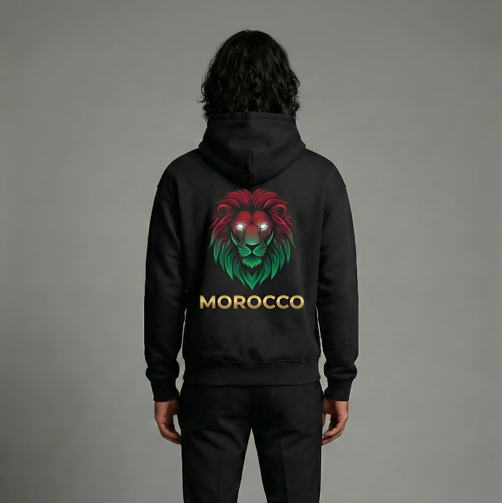 The Atlas Spirit Hoodie (320GSM) – "Neon Lion" Edition