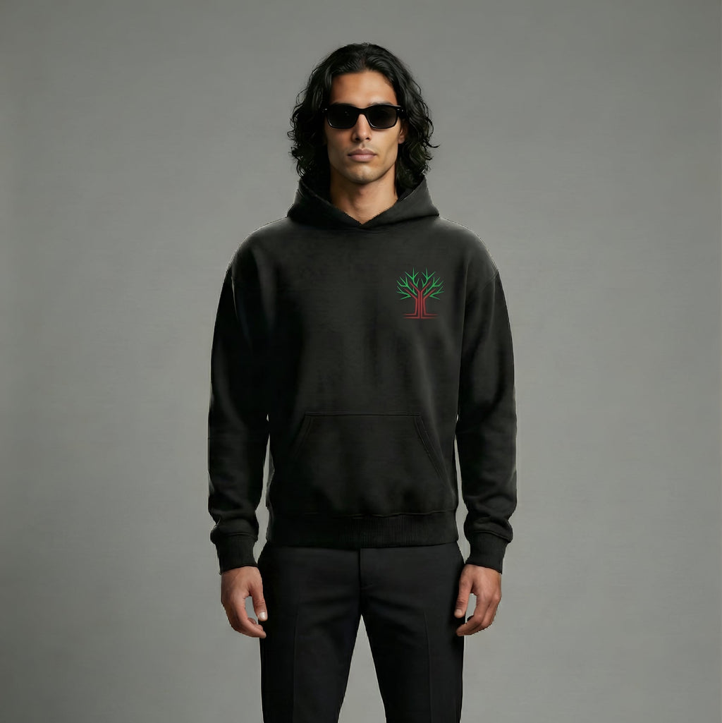 The Continental King: CAF Atlas Tree Hoodie (Heavyweight 320GSM)