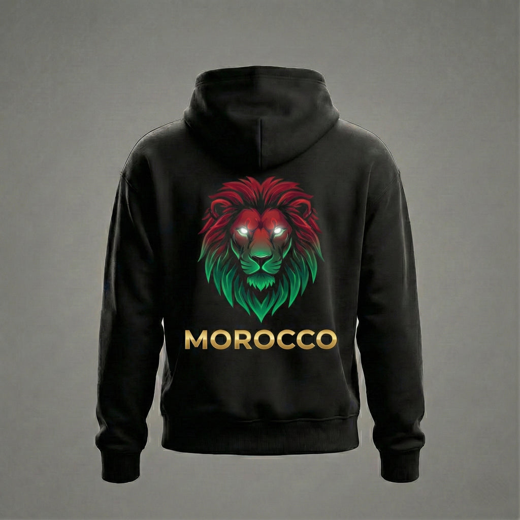 The Atlas Spirit Hoodie (320GSM) – "Neon Lion" Edition