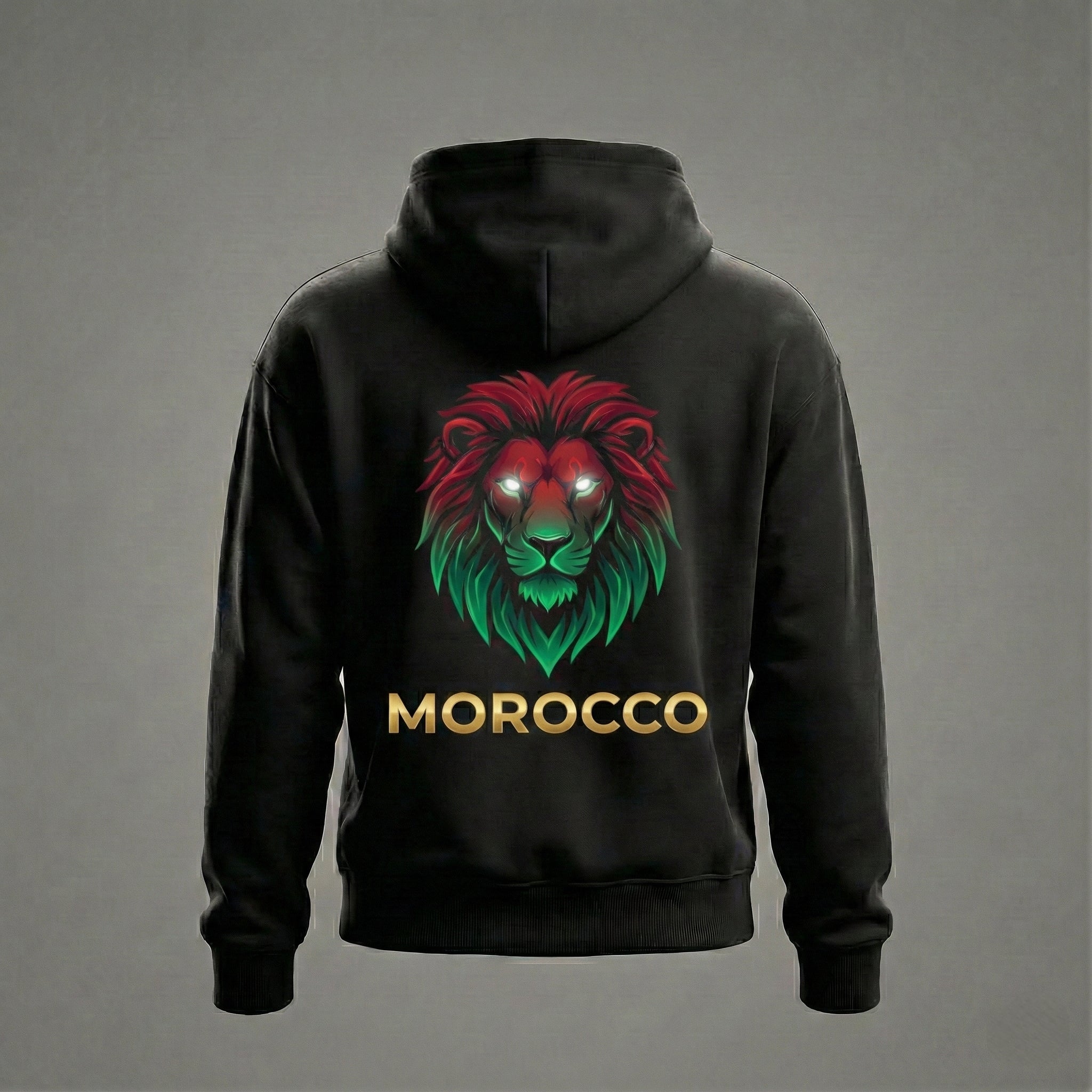 The Atlas Spirit Hoodie (320GSM) – "Neon Lion" Edition